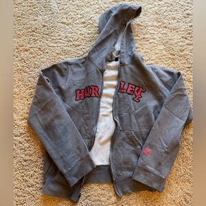 Hurley Full Zip Hoodie Sz M